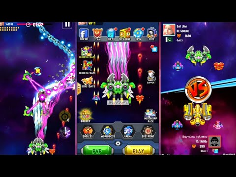 space shooter boss 20 vs ceberus | rocket studio | brown 2k2 gaming