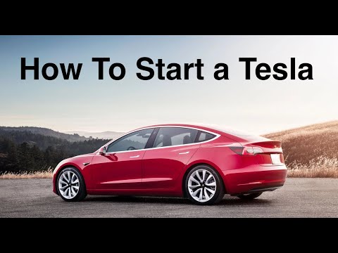 How To Start/Turn On A Tesla Model 3 X Y S 2023 23