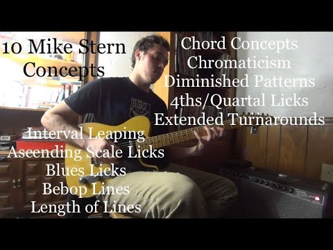 10 Mike Stern Concepts