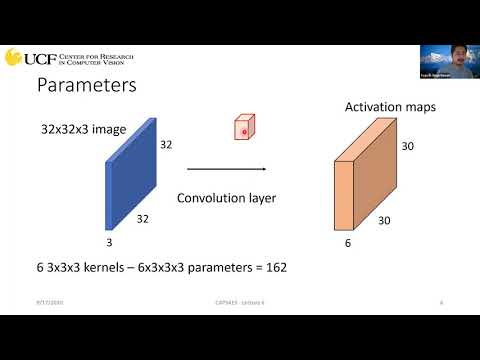 CAP5415 Lecture 6 [Introduction to Convolutional Neural Networks - Part 2] - Fall 2020