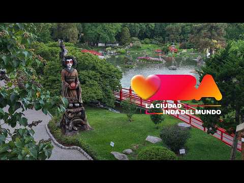 Atardecer sobre el Jardín Japonés (LoFi travel cam) - Buenos Aires La Ciudad Más Linda Del Mundo