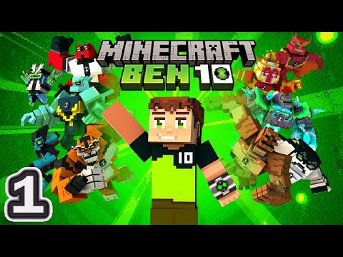 Ben 10 in Minecraft Ep. 1 - w/ Embily & MrMadSpy (Bedrock DLC)