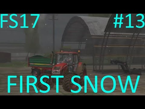 Farming Simulator 2017 | FIRST SNOW | Sosnovka | Episode 13