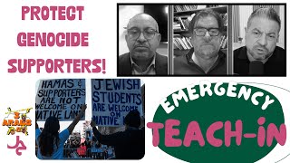 How To Make Supporters of Israel's Genocide Feel Safe on Campus | Emergency Teach-In S48 EP1