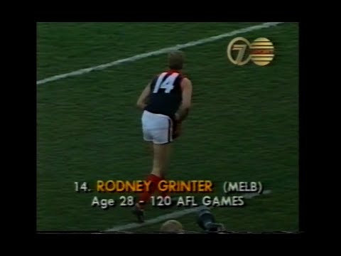 1993 AFL - St Kilda v Melbourne - Round 14 - VFL Park