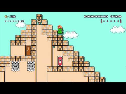 The Racoon Leaf Pyramids by mattxsweat - SUPER MARIO MAKER - No Commentary 1AG