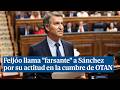 Feijóo Llama Farsante A Sánchez Por Su Actitud En La Cumbre De OTAN