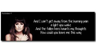 Lea Michele - If You Say So - Lyric Video