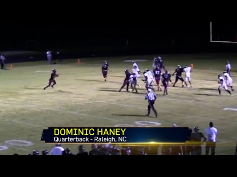 Dual Threat Quarterback Dominic Haney of Wakefield High School is Getting FBS Interest