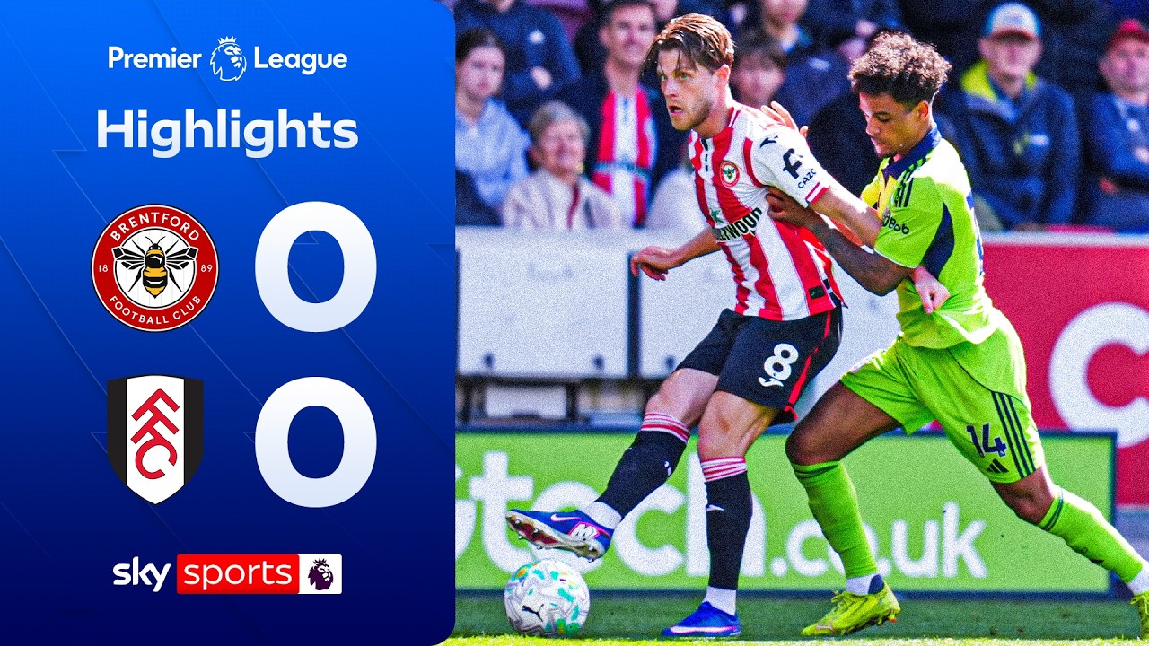 Bees miss top six chance with fifth straight draw | Brentford 0-0 Fulham | Premier League Highlights