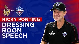 Ricky Ponting's Dressing Room Speech | KKR v DC | IPL 2022