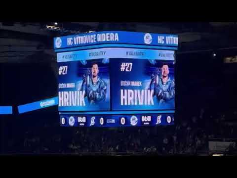 Ostravar Aréna 12.10.2025 - Vítkovice - Karlovy Vary - sestava domácích 