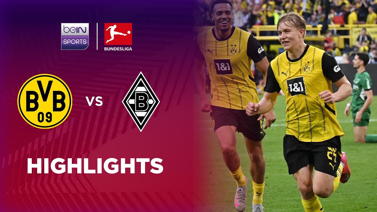โบรุสเซีย ดอร์ทมุนด์ 3-2 โบรุสเซีย มึนเช่นกลัดบัค | บุนเดสลีกา ไฮไลต์ Bundesliga 24/25