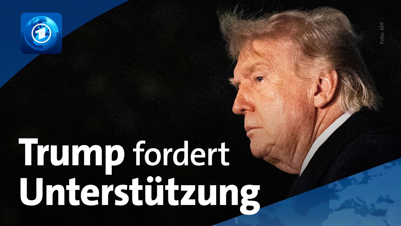 🌍 tagesschau 20 Uhr & tagesschau24 Top-Thema, 16.3.2026 | Trumps Hilferuf zur Straße von Hormus