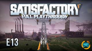 Upgrading Power with Towers and Expanding Coal Output | Satisfactory Ep. 13
