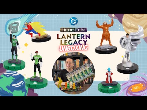 DC HeroClix - Unboxing - Lantern Legacy @WizKidsOfficial 