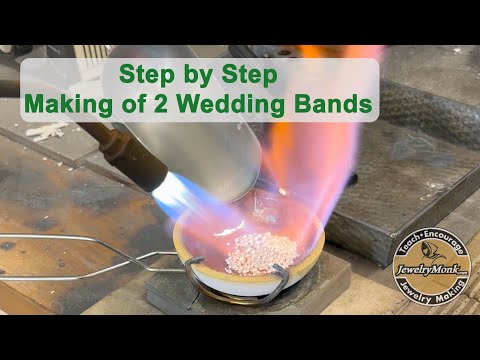 Wedding Ring Creation From Start to Finish Step by Step