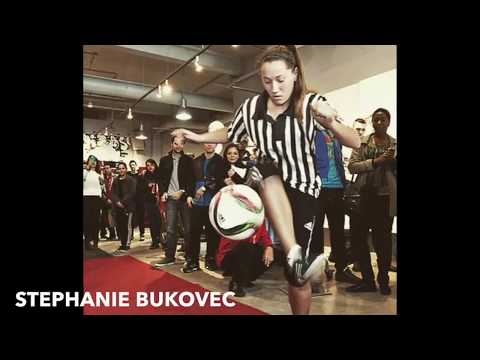 Stephanie Bukovec Professional Soccer Freestyler