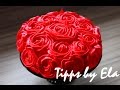 Rose Cake Tutorial whipped cream  - How to make a rose swirl cake no Fondant