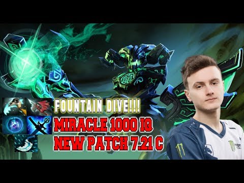 MIRACLE - OD CRAZY FOUNTAIN DIVE! NEW PATCH 7.21C