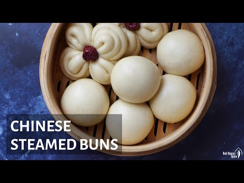 Mantou (馒头), Chinese steamed buns - Red House Spice