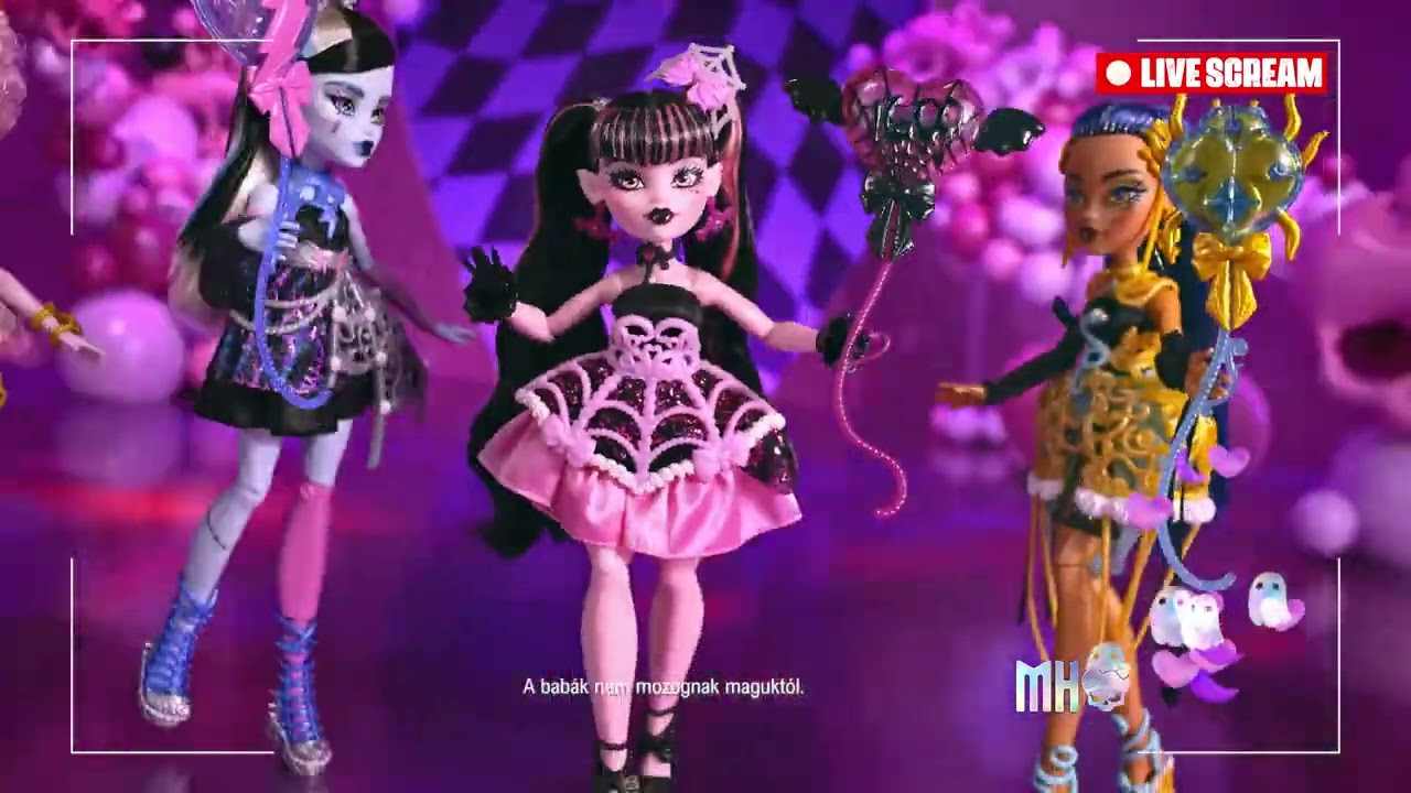 Monster High™: Misztikus Mulatság baba - Cupid Asteria - Mattel videó