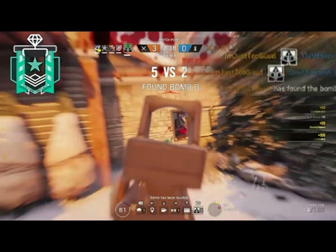 Capitão 1v4 Clutch: Xbox Diamond - Ranked Highlights - Rainbow Six Siege Highlights