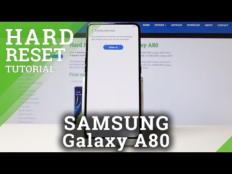 Factory Reset SAMSUNG Galaxy A80 - Hard Reset / Erase Data