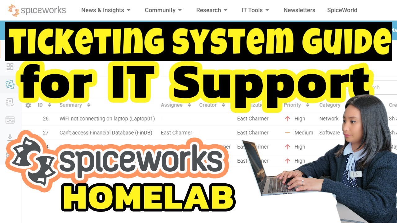 Ticketing System Guide for IT Support with Hands-on Ticket Labs