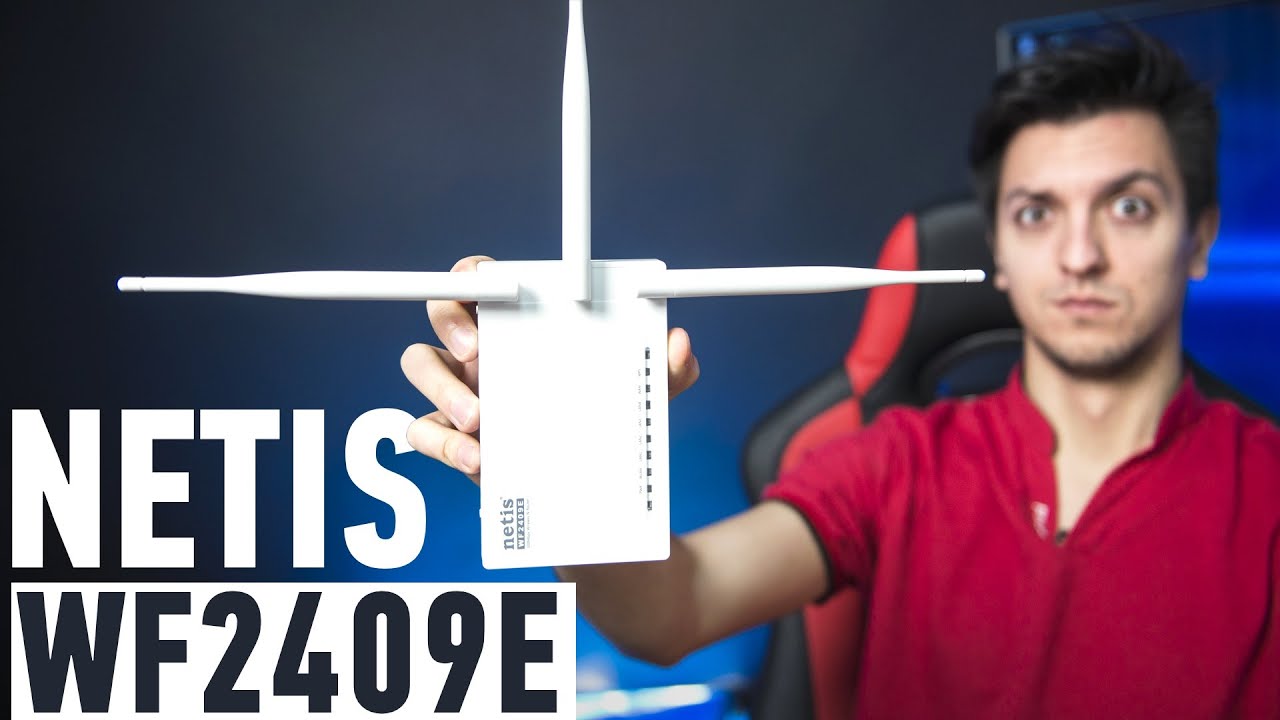 Wi-Fi роутер Netis WF2409E, белый