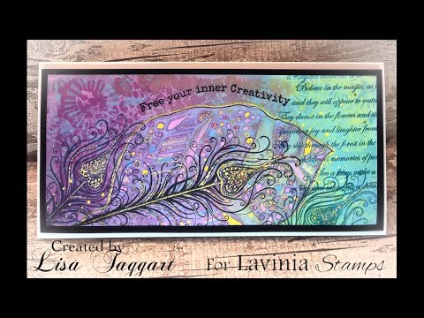 ‘Free your inner creativity’ part two #laviniastamps