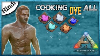 How To Make All 25 Colour [Dye] In Ark Mobile Full Details - Colour Your Lights / House [S2-E29]