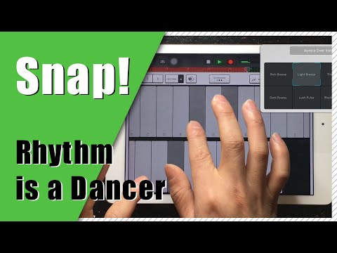 Snap! - Rhythm is a Dancer #Garageband Song Cover Remake Remix | iPad/iPhone iOS