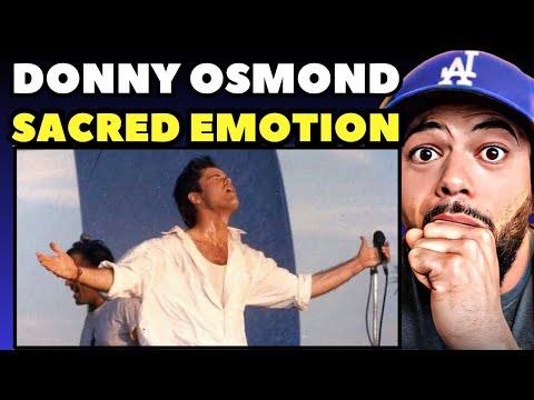THE PASSION!| FIRST TIME HEARING Donny Osmond - Sacred Emotion REACTION