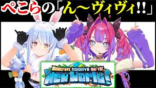 【2025/02】ぺこらの「ん～ヴィヴィ!!」inマイクラ【兎田ぺこら/綺々羅々ヴィヴィ/ホロライブ切り抜き】