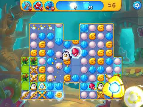 Fishdom level 6357 no boosters フィッシュダム ノーマル [Friend's]