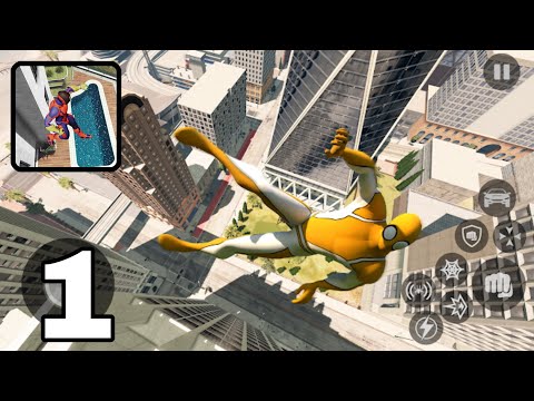 Spider Gangster Crime City All Levels Gameplay || Part 1 || {Android} By Zego Global