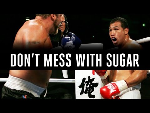 Five minutes of Ray Sefo taunting his opponents and beating them up