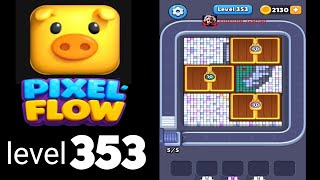 Pixelflow level 353 Guide Walkthrough Solution