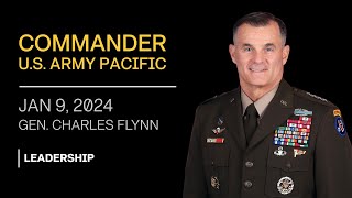 GEN. Charles Flynn, Commander U.S.Army Pacific