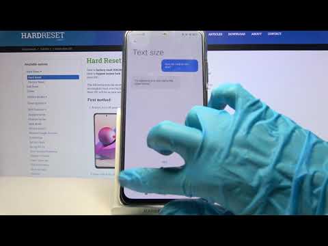 How to Change Font Size on Xiaomi Redmi Note 10S – Font Style