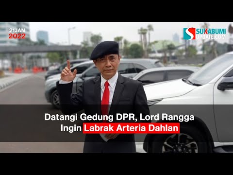 Datangi Gedung DPR, Lord Rangga Ingin Labrak Arteria Dahlan