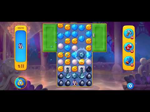 Fishdom level 11574 no boosters フィッシュダム ノーマル