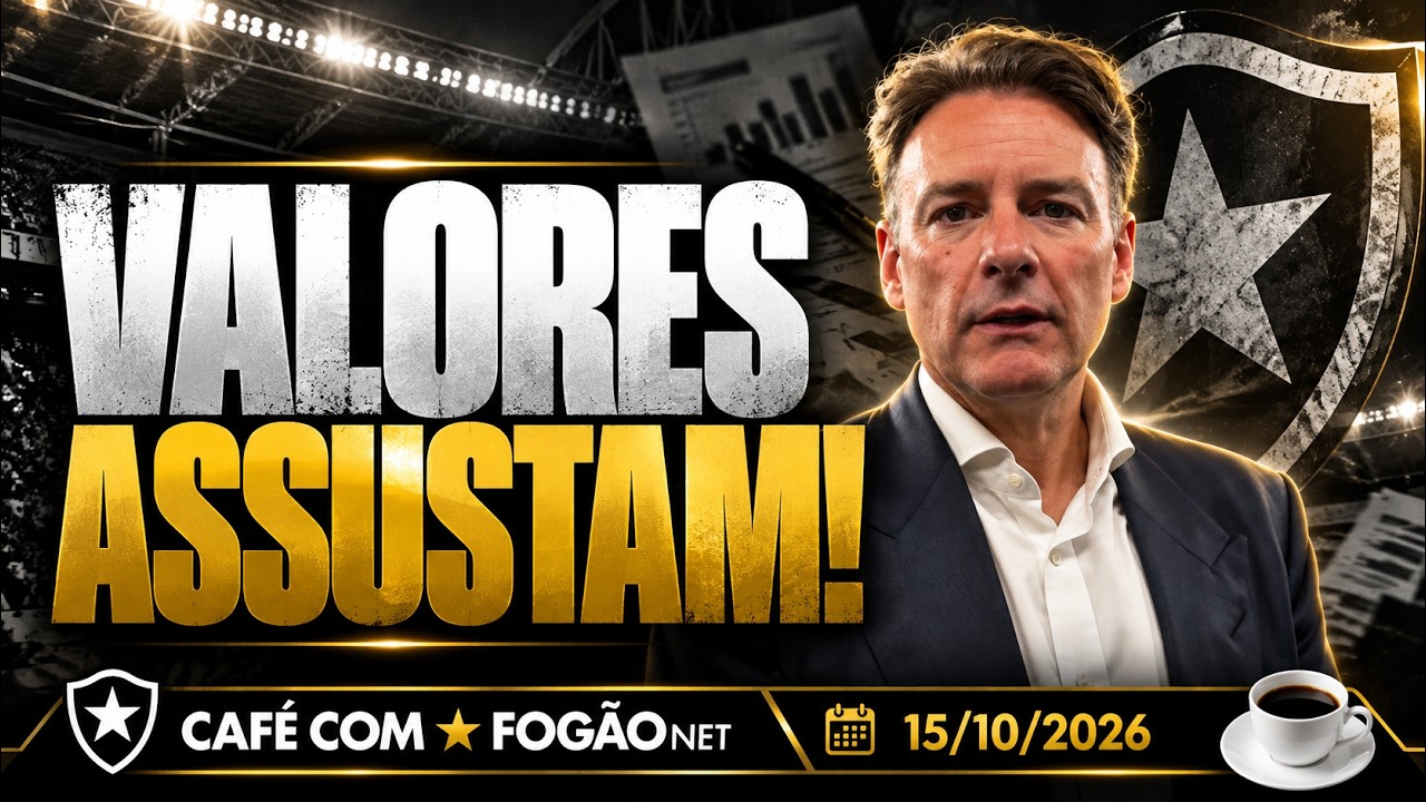 LIVE CAFÉ COM FOGÃONET | Dívida do Botafogo assusta GDA Luma; dez mil ingressos vendidos
