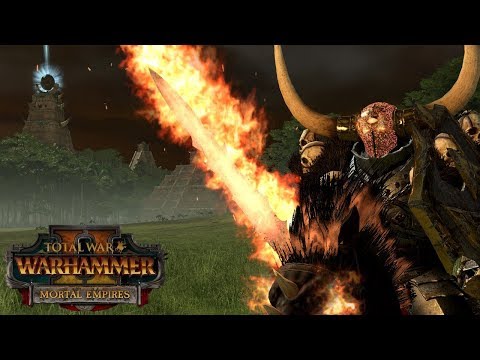 HEAVY METAL - Archaon's Chaos vs. Wood Elves - Total War Warhammer 2 Gameplay