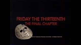 Friday the 13th: The Final Chapter (1984) Video