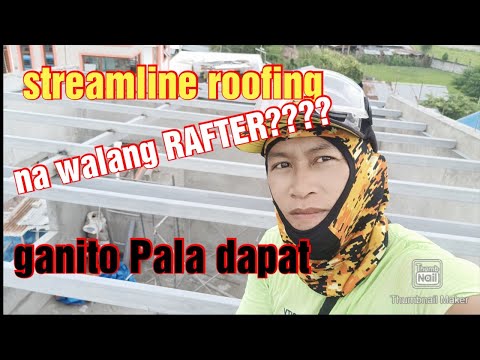 stream line roofing framing na walang rafter panuodin mga boss kung paano gawin napakatipid