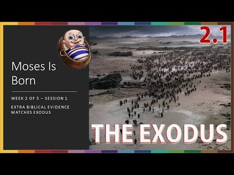 Exodus 2.1 - Moses Is Born 👶🐊