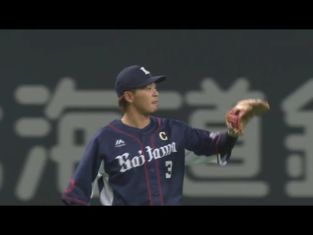 【3回裏】ライオンズ・浅村 華麗な守備で魅せる!! 2017/3/31 F-L