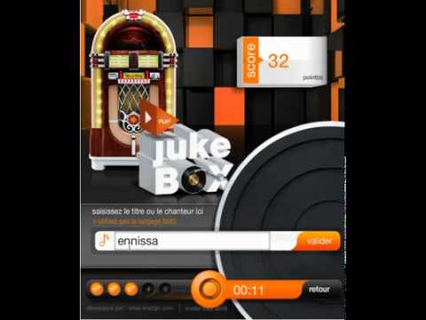Démo Play Jukebox Orange